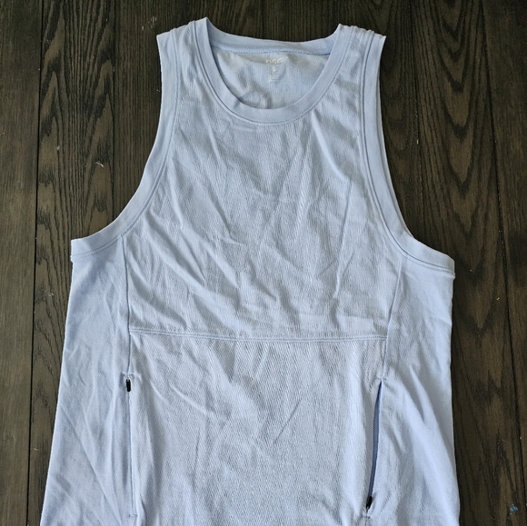 DSG Shirts Dsg Mens Zip Tank Nebulous Blue Poshmark